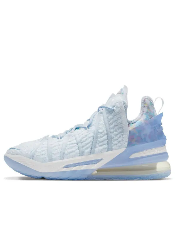 Кроссовки lebron 18 'play for the future' Nike — изображение 1 из 4, белый/синий