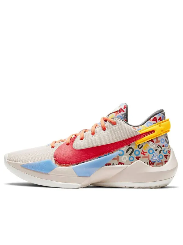 Кроссовки зум фрик 2 Nike — изображение 1 из 4, белый/красный/синий