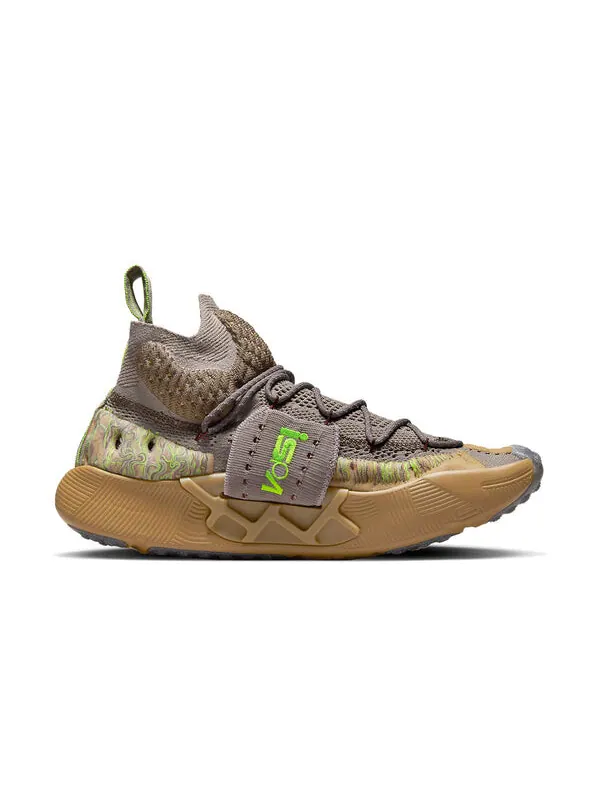 Кроссовки ispa sense flyknit Nike — изображение 2 из 4, коричневый/зеленый