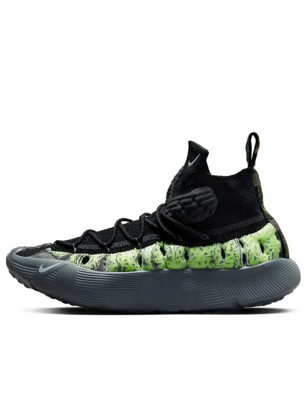 Кроссовки ispa sense flyknit Nike — изображение 1 из 4, зеленый/черный