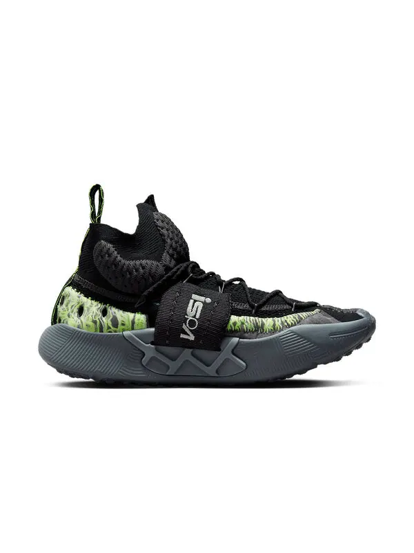 Кроссовки ispa sense flyknit Nike — изображение 2 из 4, зеленый/черный