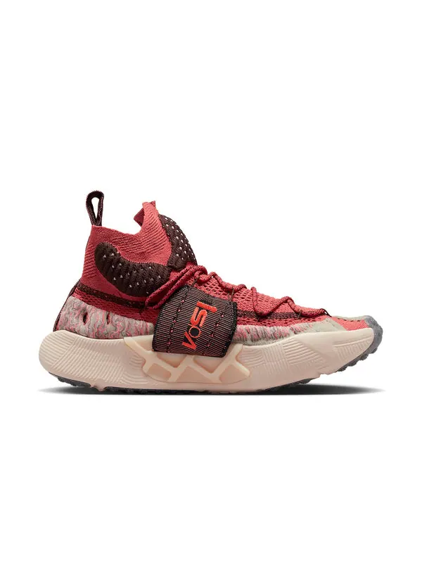 Кроссовки ispa sense flyknit 'adobe' Nike — изображение 2 из 4, красный