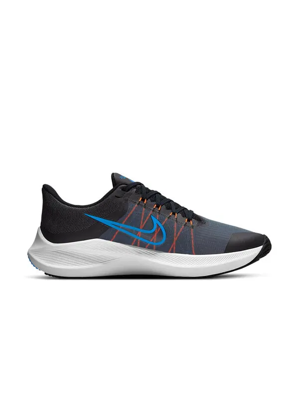 Кроссовки air zoom winflo 8 Nike — изображение 2 из 4, черный/серый/синий