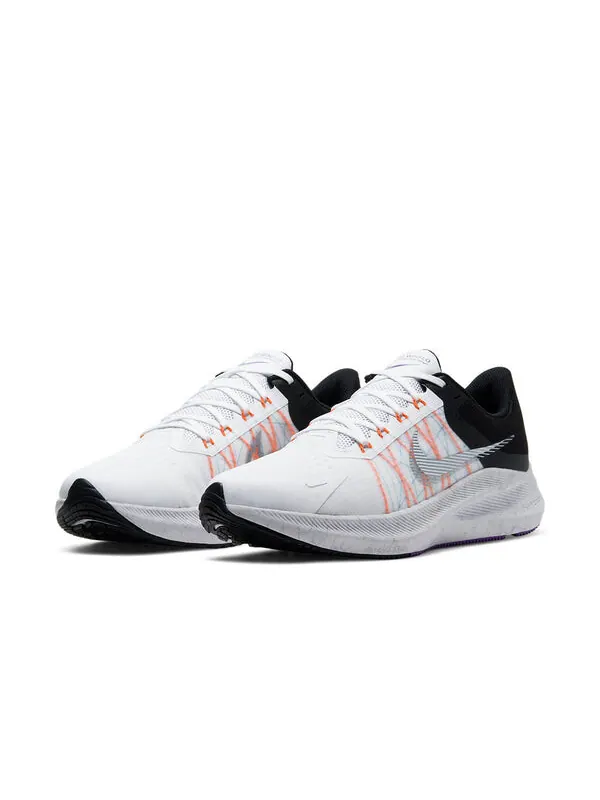 Кроссовки winflo 8 Nike — изображение 3 из 4, белый/серебристый-черный