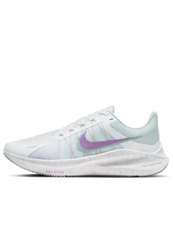 Кроссовки zoom winflo 8 Nike — изображение 1 из 4, белый/серый/фиолетовый