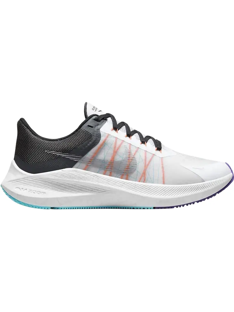 Кроссовки Nike Wmns Zoom Winflo 8 'White Black' — изображение 1 из 1, белый