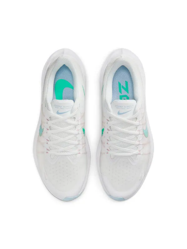 Кроссовки zoom winflo 8 Nike — изображение 4 из 4, белый/зеленый/розовый