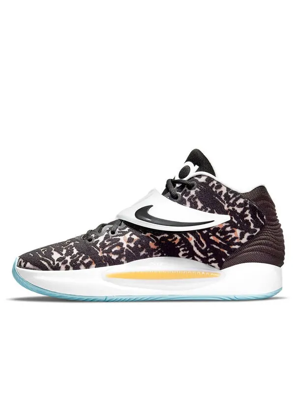 Кроссовки кд 14 Nike — изображение 1 из 4, черный/белый/синий