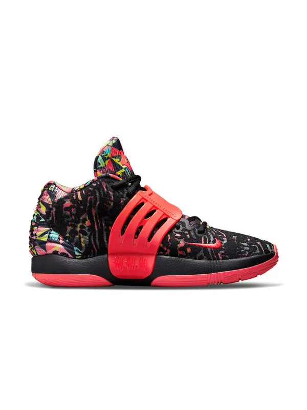 Кроссовки кд 14 Nike — изображение 2 из 4, красный/черный