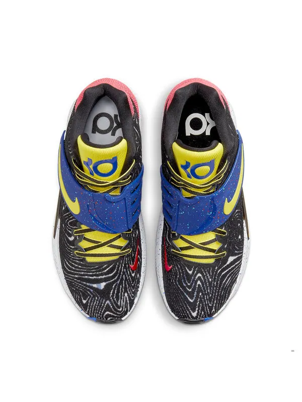 Кроссовки кд 14 Nike — изображение 4 из 4, черный/синий/красный