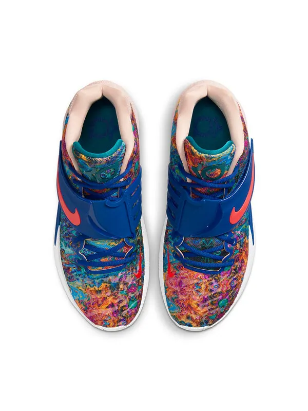 Кроссовки кд 14 Nike — изображение 4 из 4, синий