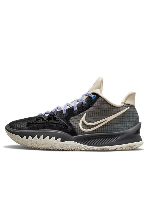 Кроссовки kyrie low 4 Nike — изображение 1 из 4, кремовый/черный/серый