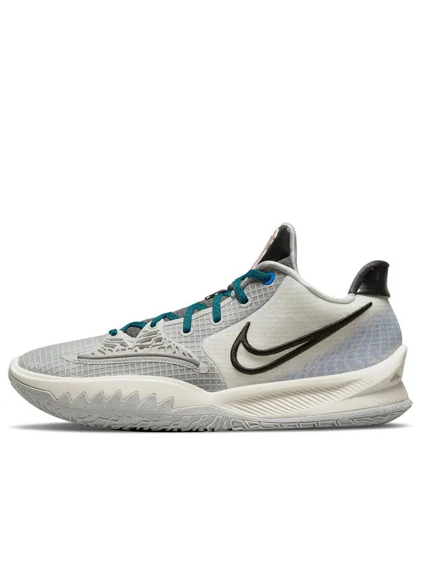 Кроссовки kyrie low 4 Nike — изображение 1 из 4, белый/серый/черный