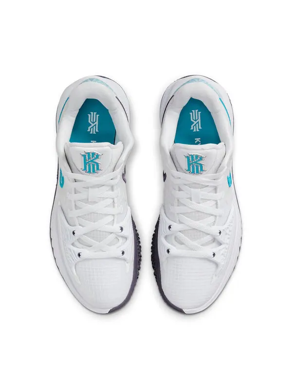 Кроссовки kyrie low 4 Nike — изображение 4 из 4, белый/синий