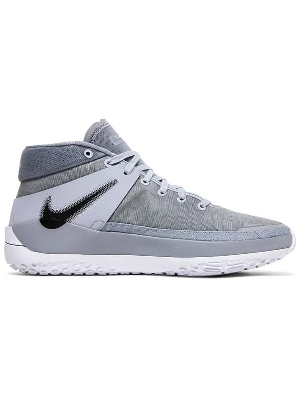 Кроссовки кд 13 тб Nike — изображение 2 из 4, серо-белый