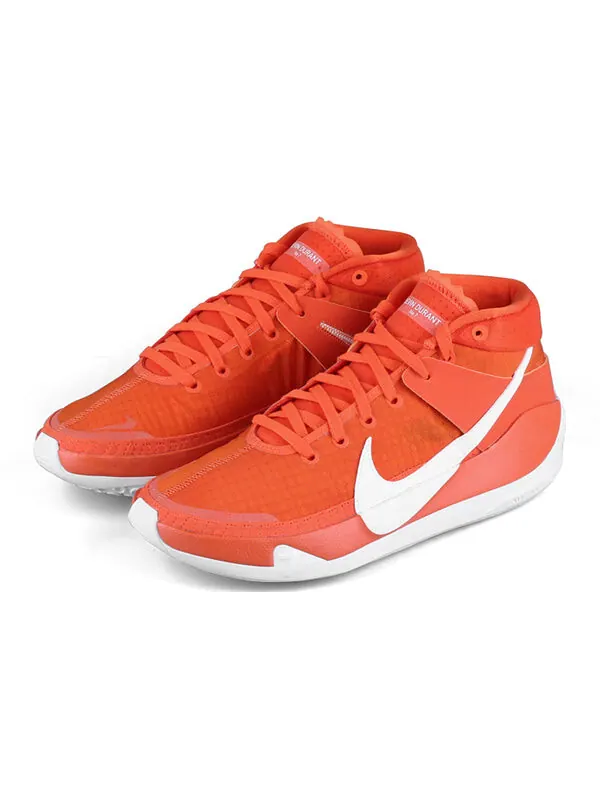 Кроссовки кд 13 тб Nike — изображение 3 из 4, оранжевый