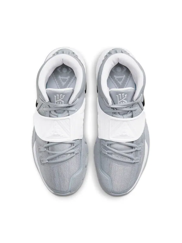 Кроссовки kyrie 6 команда Nike — изображение 4 из 4, серый/белый