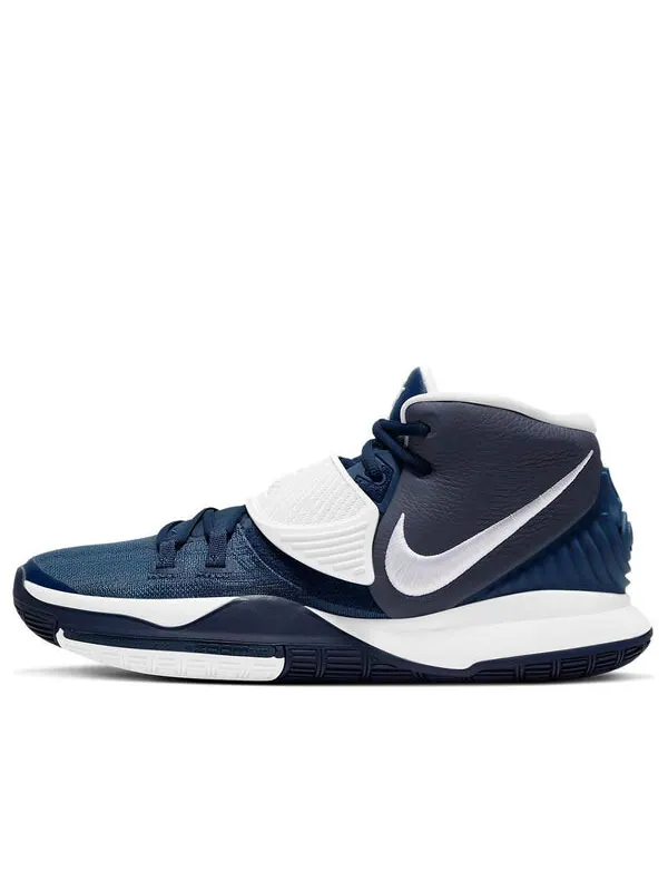 Кроссовки kyrie 6 команда Nike — изображение 1 из 4, синий/белый