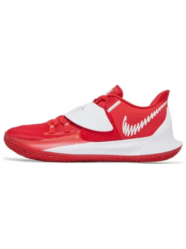 Кроссовки Nike Kyrie Low 3 TB 'University Red' — изображение 2 из 2, красный/белый/белый