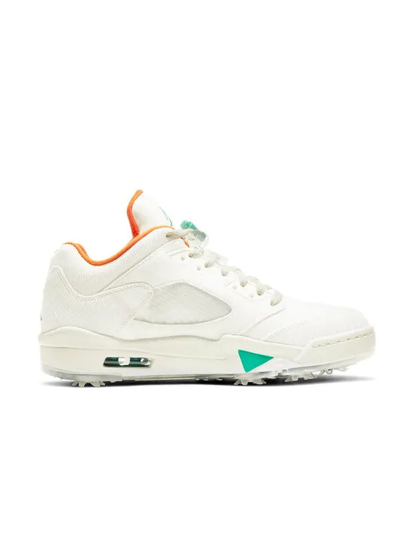 Кроссовки 5 низкие гольф nrg Air Jordan — изображение 2 из 4, белый