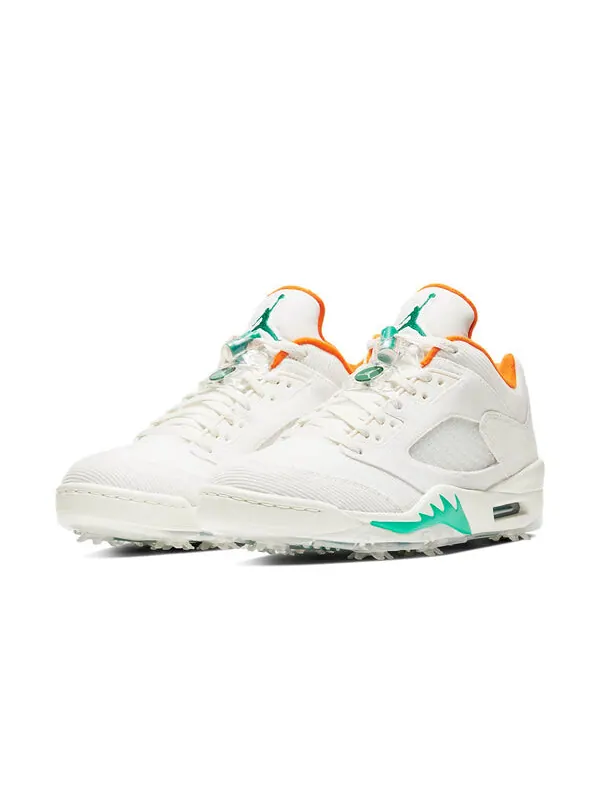 Кроссовки 5 низкие гольф nrg Air Jordan — изображение 3 из 4, белый