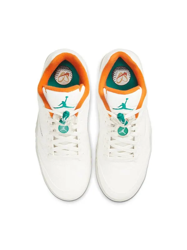 Кроссовки 5 низкие гольф nrg Air Jordan — изображение 4 из 4, белый