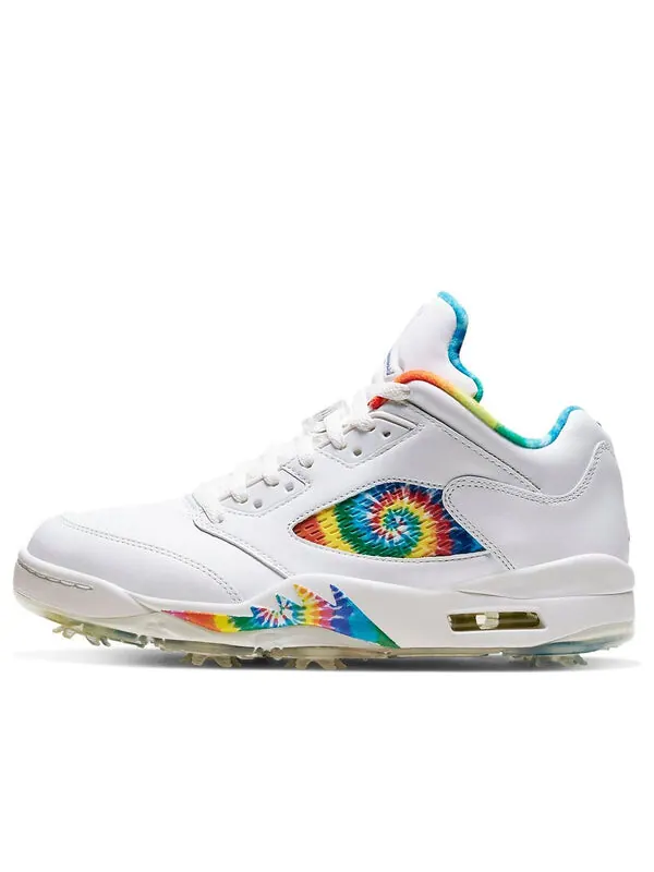 Кроссовки 5 низкие гольф Air Jordan — изображение 1 из 4, белый