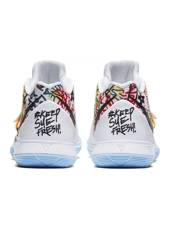 Кроссовки sue bird x kyrie 5 Nike — изображение 4 из 4, белый