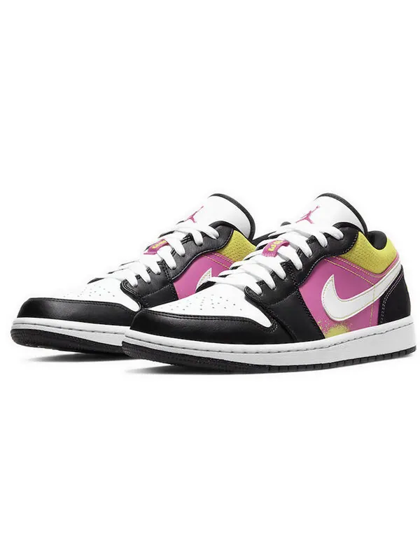 Кроссовки 1 низкие Air Jordan — изображение 3 из 4, черный