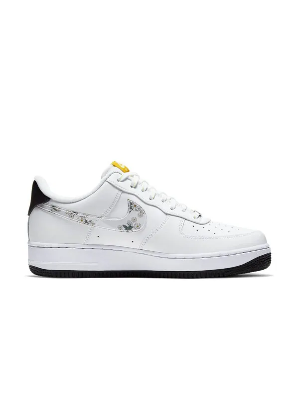 Кроссовки air force 1 '07 lv8 'daisy pack' Nike — изображение 2 из 4, белый/желтый