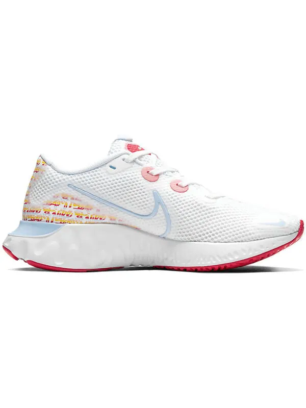 Кроссовки обновляют бег Nike — изображение 2 из 4, белый/синий/розовый
