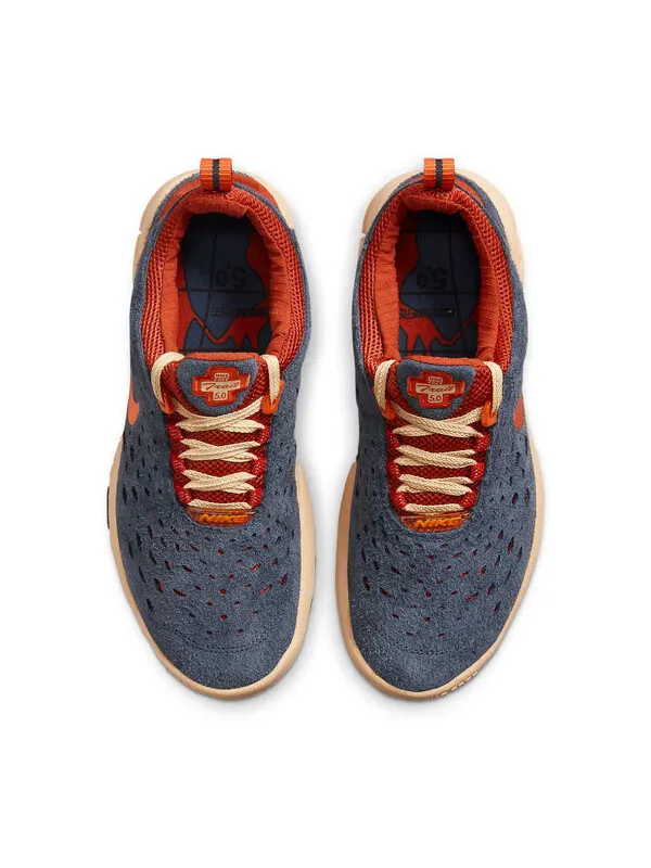 Кроссовки для бега по пересеченной местности Nike — изображение 4 из 4, синий/оранжевый