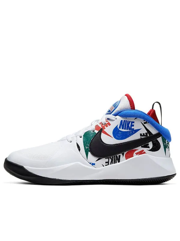 Кроссовки команда hustle d 9 Nike — изображение 1 из 4, черный/белый/синий