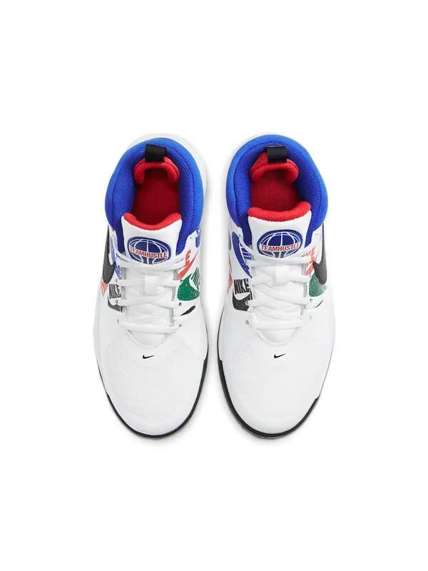 Кроссовки команда hustle d 9 Nike — изображение 4 из 4, черный/белый/синий