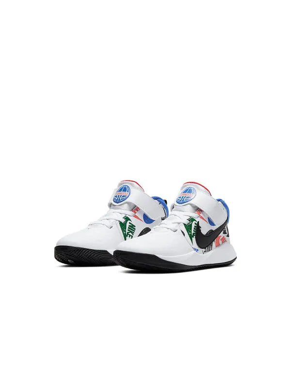 Кроссовки команда hustle d9 Nike — изображение 3 из 4, белый/синий/красный