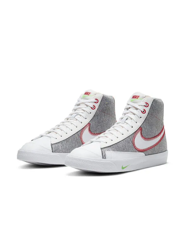 Кроссовки blazer mid '77 'recycled jerseys pack' Nike — изображение 3 из 4, серый/белый
