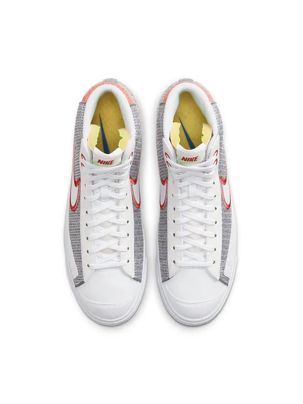 Кроссовки blazer mid '77 'recycled jerseys pack' Nike — изображение 4 из 4, серый/белый