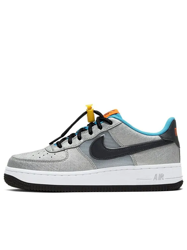 Кроссовки Air Force 1 Nike — изображение 1 из 4, серебряный