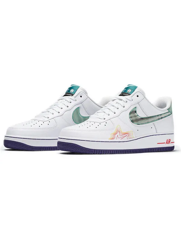 Кроссовки x deaaron fox x brittney griner air force 1 low Nike — изображение 3 из 4, белый