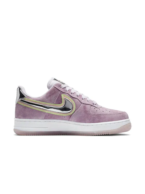 Кроссовки air force 1 низкие Nike — изображение 2 из 4, серебристо-фиолетовый