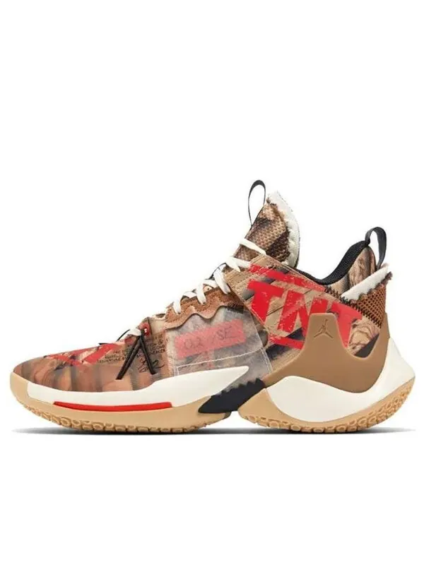 Кроссовки почему бы не zer0.2 se Air Jordan, мульитколор — изображение 1 из 4, мульти-/черный-красный