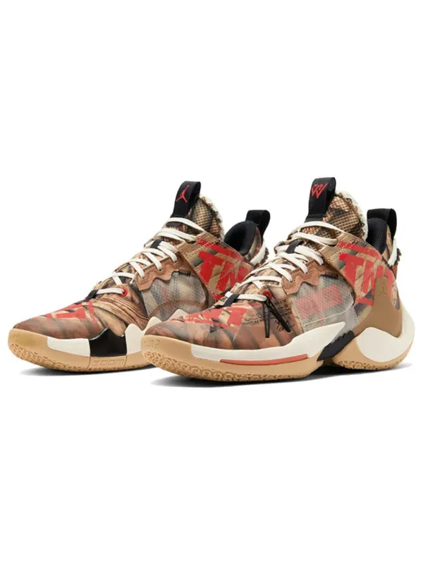 Кроссовки почему бы не zer0.2 se Air Jordan, мульитколор — изображение 3 из 4, мульти-/черный-красный