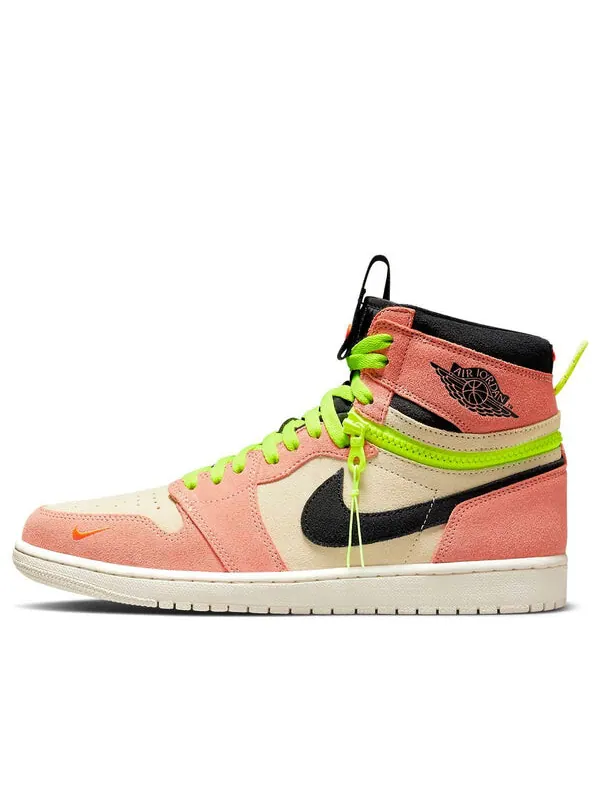 Кроссовки 1 высокий переключатель Air Jordan — изображение 1 из 4, светлый/черный