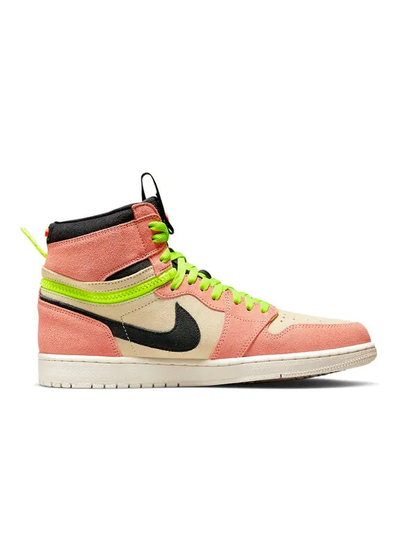 Кроссовки 1 высокий переключатель Air Jordan — изображение 2 из 4, светлый/черный