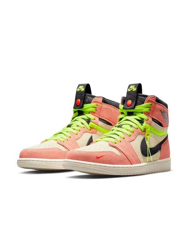 Кроссовки 1 высокий переключатель Air Jordan — изображение 3 из 4, светлый/черный