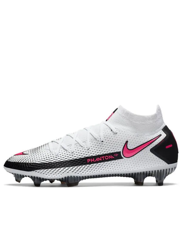 Кроссовки фантом gt elite df fg Nike — изображение 1 из 4, белый/черный/розовый