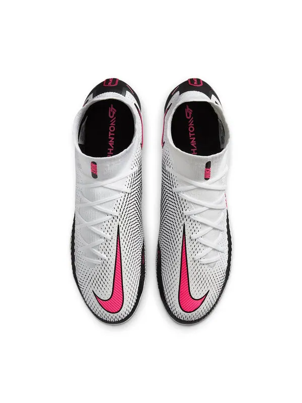 Кроссовки фантом gt elite df fg Nike — изображение 2 из 4, белый/черный/розовый