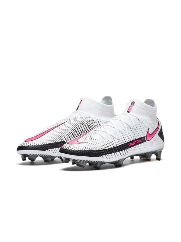 Кроссовки фантом gt elite df fg Nike — изображение 4 из 4, белый/черный/розовый