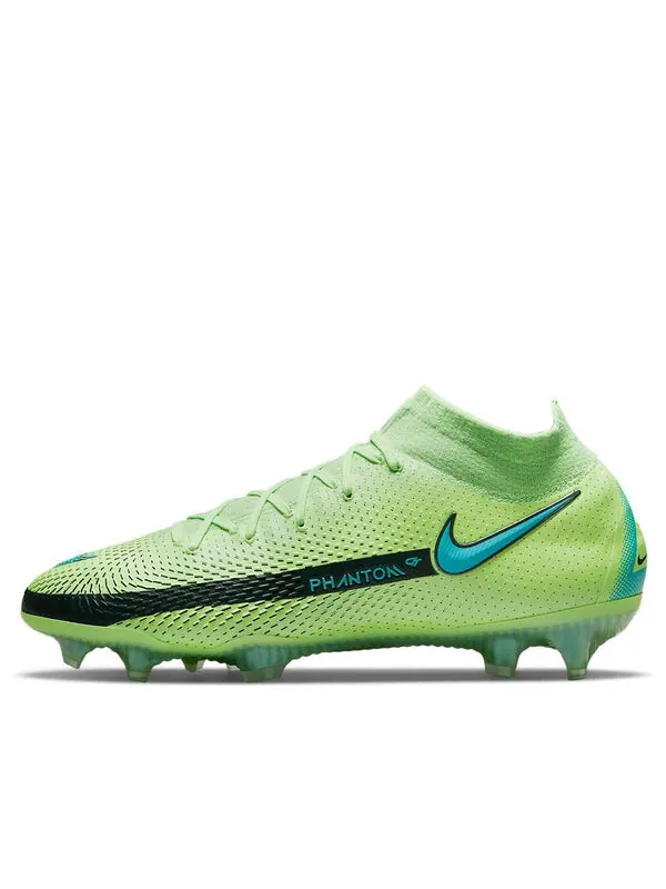 Кроссовки фантом gt elite df fg Nike — изображение 1 из 4, зеленый/белый/черный