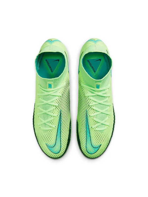 Кроссовки фантом gt elite df fg Nike — изображение 2 из 4, зеленый/белый/черный